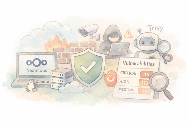 TrivyでNextcloudの脆弱性を可視化してみた（Ubuntu 24.04環境）