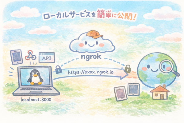 ngrokとは？ 役割とUbuntu 24.04でのインストール・使い方を解説